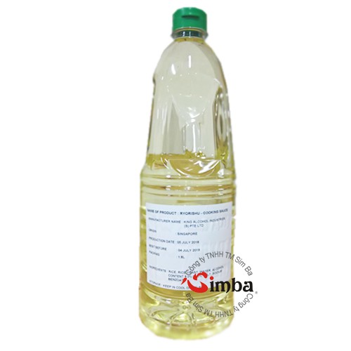 Rượu Sake nấu (Ryorishu) KING JOZO (có muối) - 1.8L