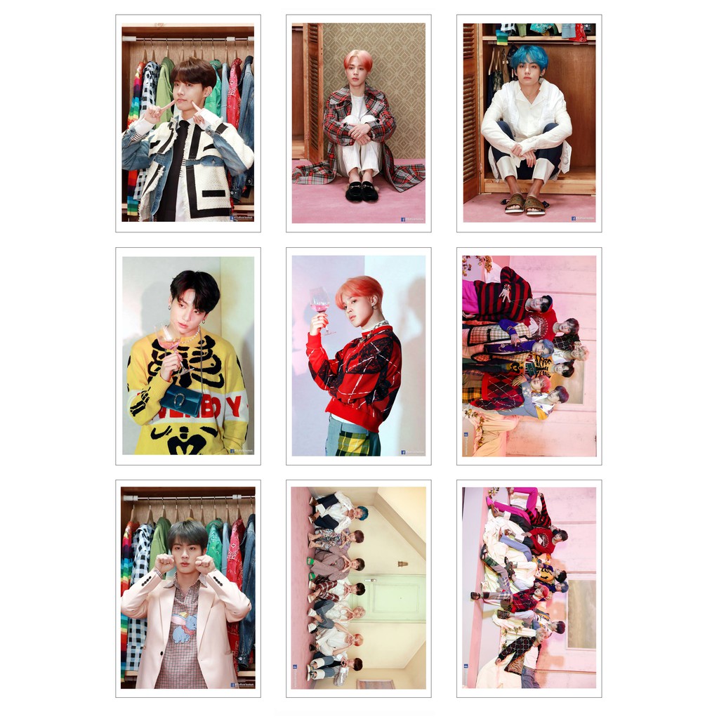 Lomo Card Ảnh BTS - Photo Sketch PERSONA ( 36 ảnh)