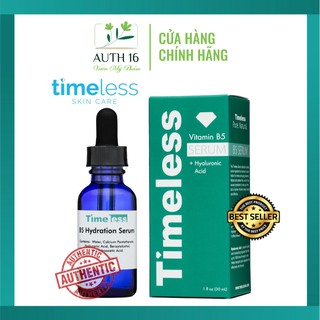 Tinh Chất Timeless Vitamin B5 Hydration Serum Cấp Ẩm Phục Hồi Da Hư Tổn 30ml