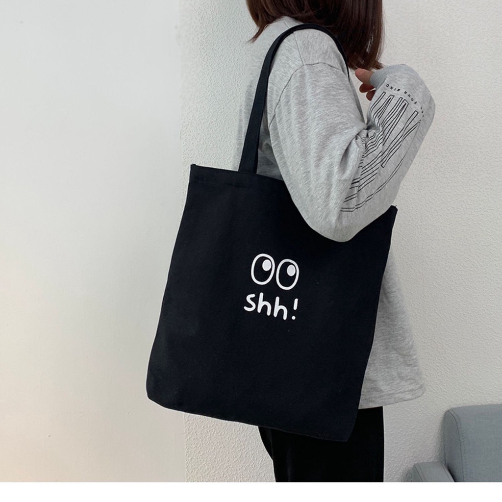 Túi vải Sức Chứa Lớn Có Khóa Kéo Tiện Dụng