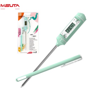 Nhiệt kế đo nước pha sữa Misuta đo chính xác nhiệt độ nước, sữa, thức ăn