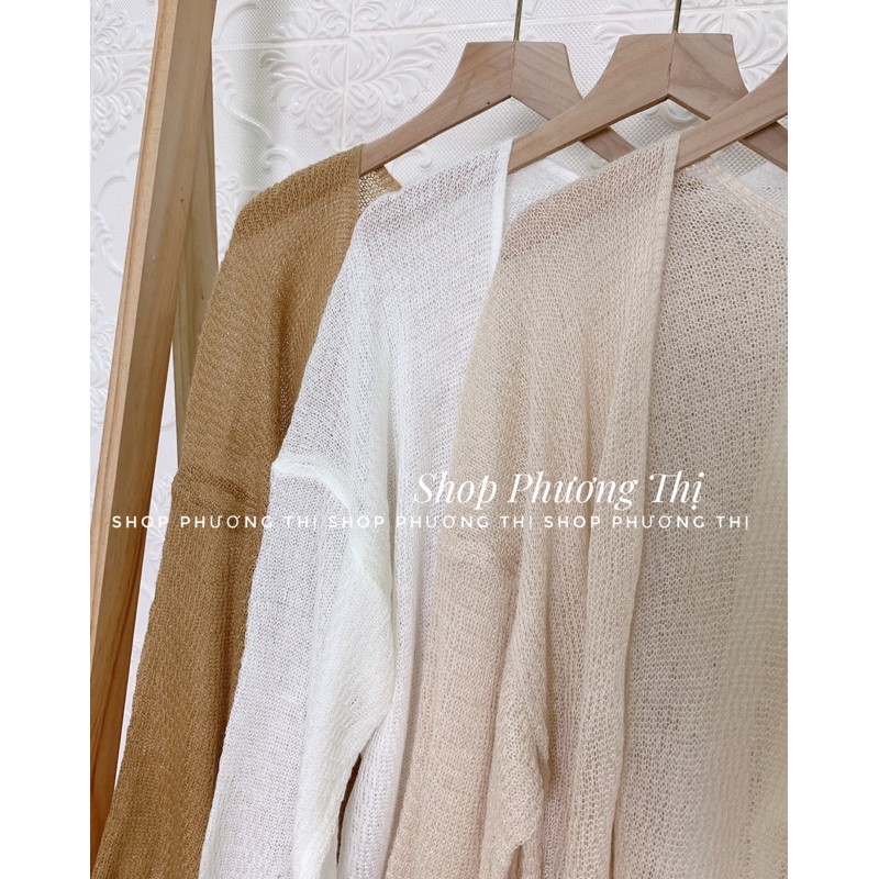 Áo khoác cadigan đi biển hàng Quảng Châu loại 1 (video/hình thật/sẵn) | BigBuy360 - bigbuy360.vn