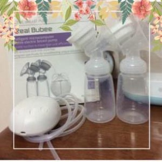 Máy hút sữa điện đôi Real bubee