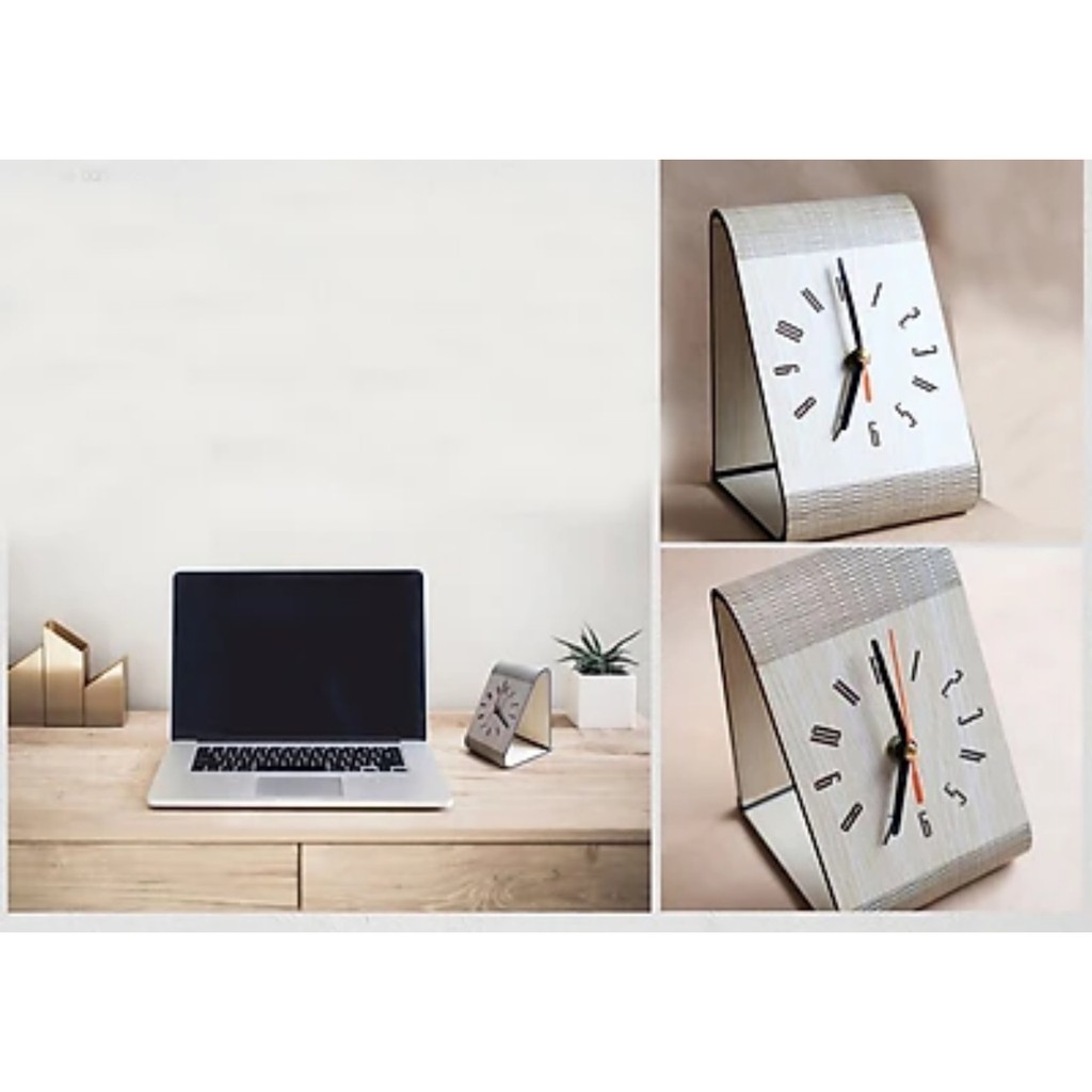 Đồng hồ trang trí để bàn văn phòng - Decor văn phòng quán cà phê - Quà tặng JONYDECOR,vn
