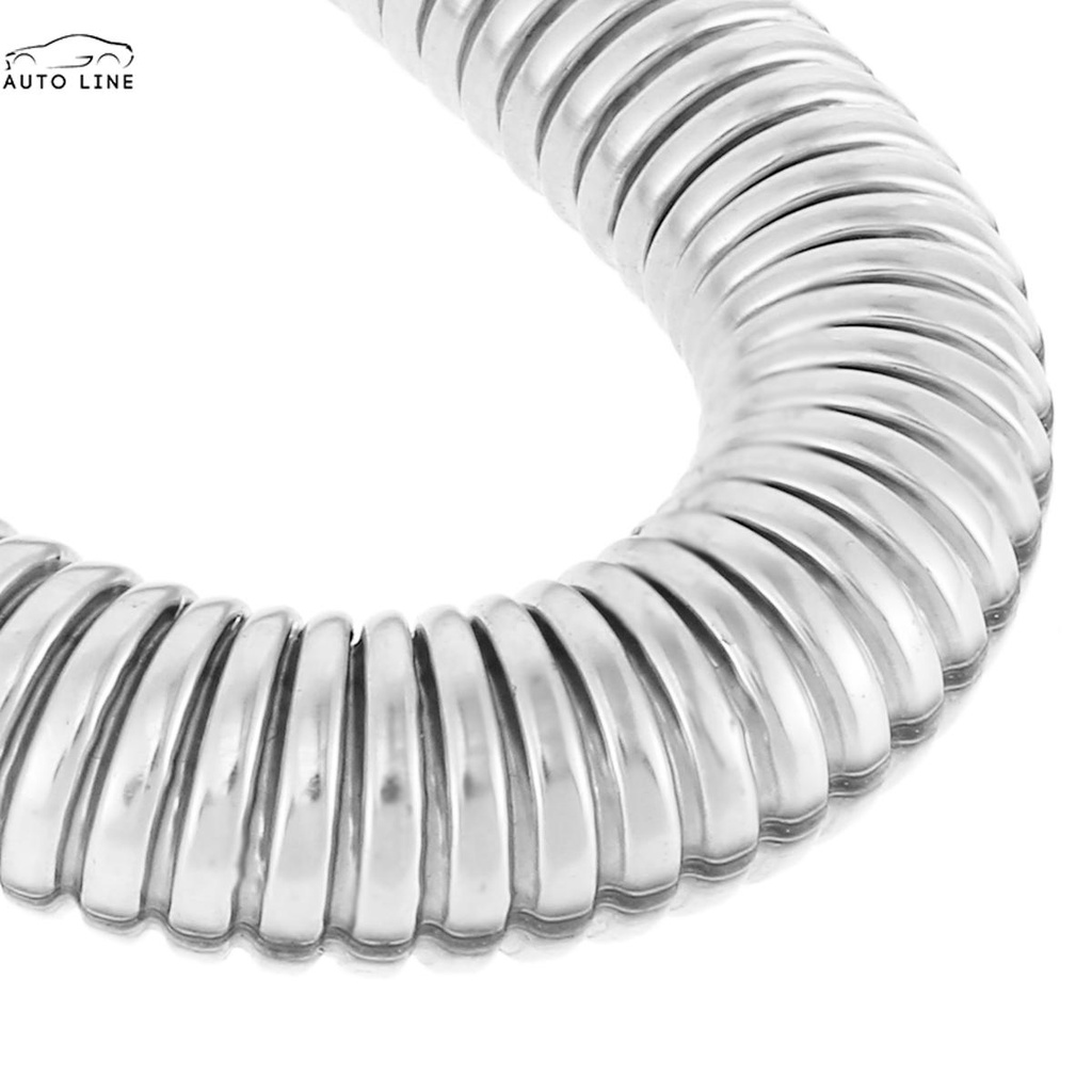 Ống Xả Khí Bằng Thép Không Gỉ Linh Hoạt 24in Kèm 2 Kẹp 0.98in Diesel SHOPCYC0932