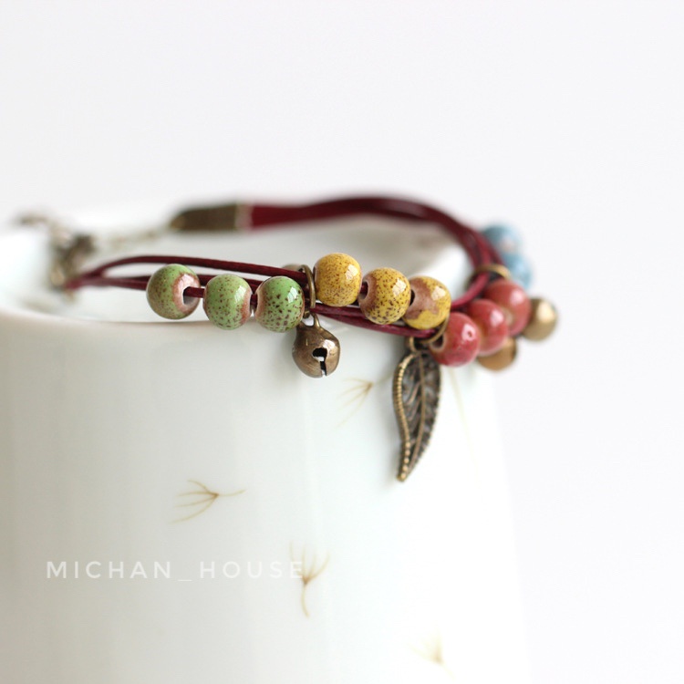 Vòng tay boho, vòng tay handmade, vòng tay vintage xinh xắn