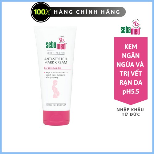 Kem Ngăn Ngừa Và Trị Vết Rạn Da Sebamed pH5.5