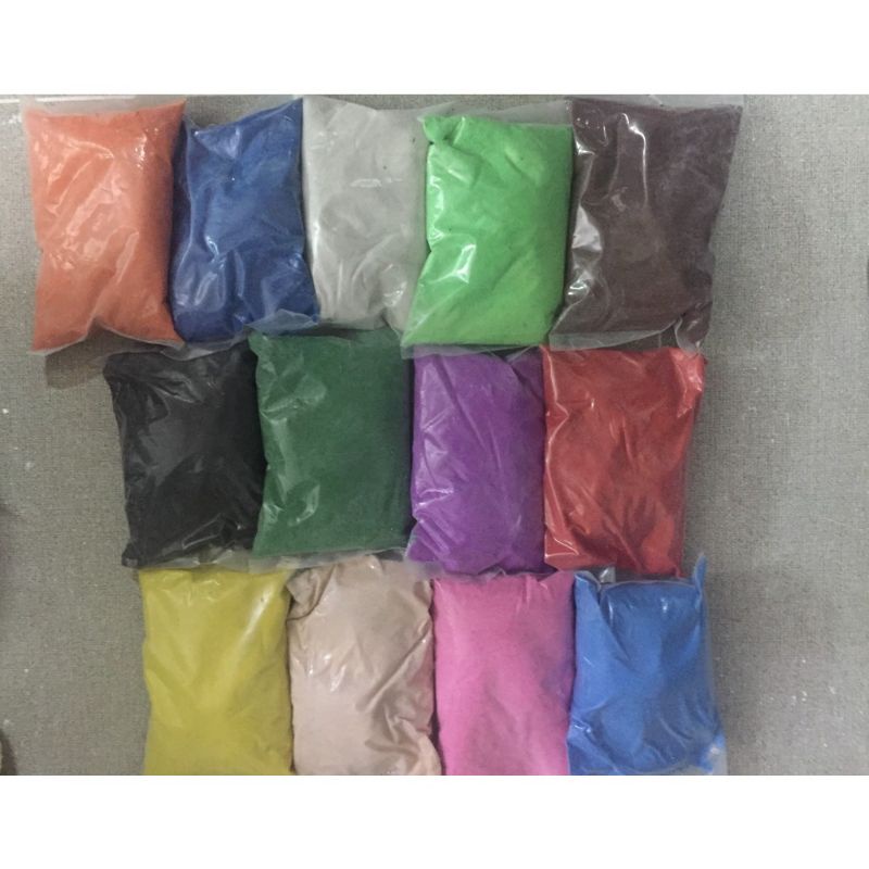 Combo 13 bịch cát màu  mỗi bịch 100g