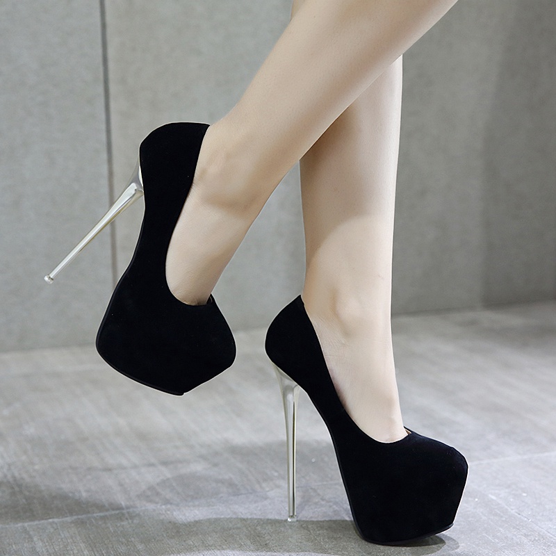 CÓ SẴN SIZE 37,38 MÀU ĐEN A260 giầy cao gót gót nhọn cao 17cm thời trang