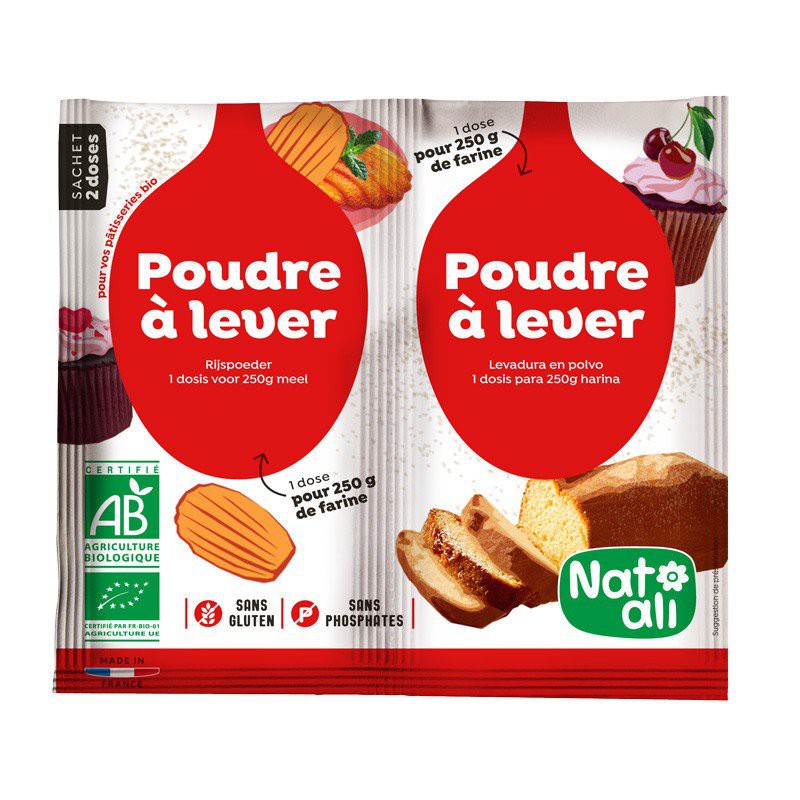 [Poudre a lever] Bột nở hữu cơ natali