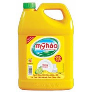Nước rửa chén Mỹ Hảo hương chanh can 1.6 lít