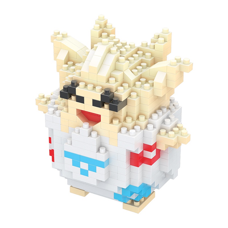 Lbyu Đồ Chơi Khối Xếp Hình Pokemon Cỡ Nhỏ diy