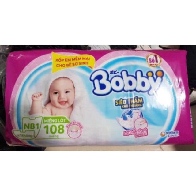 1 Miếng lót Bobby - Cho bé sơ sinh &lt;4kg