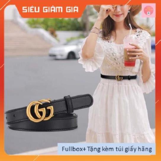 {FREESHIP} Thắt Lưng Nữ Gucci Dây Lưng Nữ GC Siêu Sang Chảnh Chất Liệu Da Thật - Dây Nịt Nữ Cao Cấp