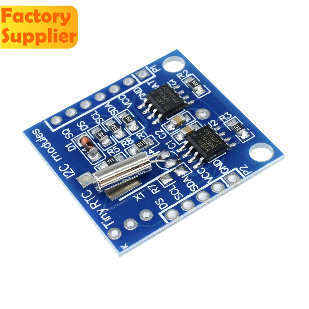 Mô Đun Đồng Hồ Ds1307 At24C32 Cho Arduino 51 Avr Arm Pic I2C Iic Rtc