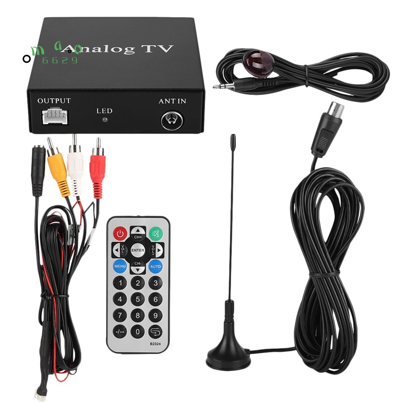 12V Mobile Dvd Receiver Kit Receptor Tuner Strong Signal Box With Remote Controller For Car Analog