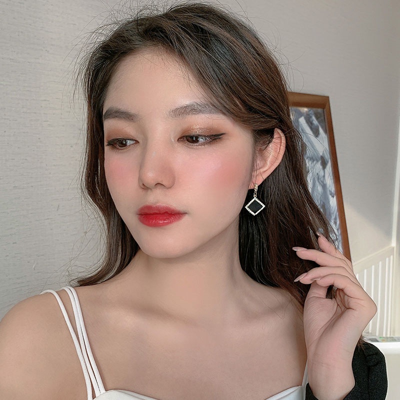 Khuyên Tai Nữ Mạ Bạc 925 Thời Trang Hàn Quốc