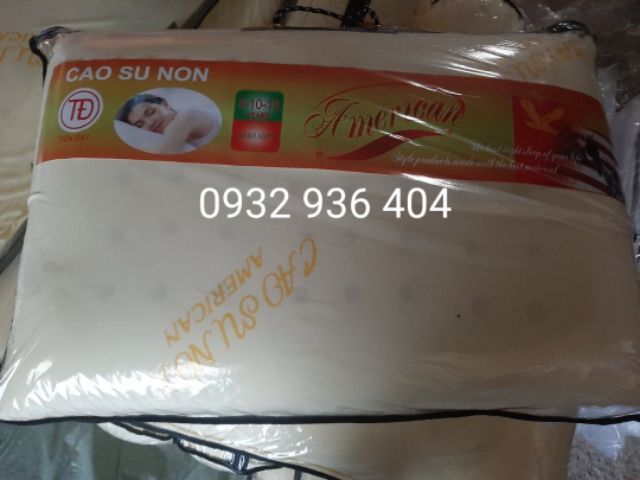 Gối cao su non american cao cấp