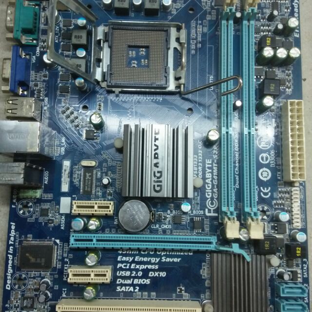 Main máy bàn g41 giga xài lan rời