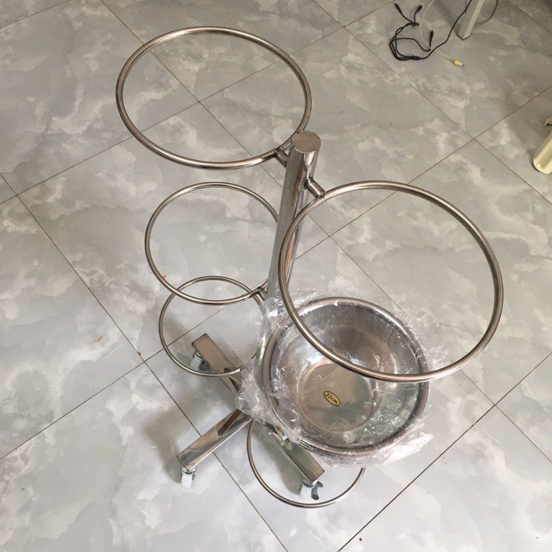 Cây Bát Nước INOX Dùng Trong Spa, Salon Tóc, Thẩm Mỹ Viện