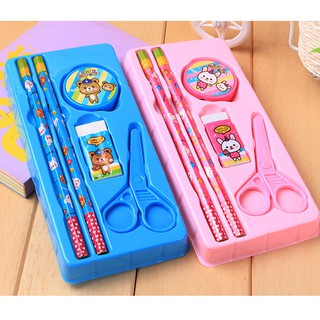 Bộ đồ dùng dụng cụ học tập 5 món dễ thương cho bé