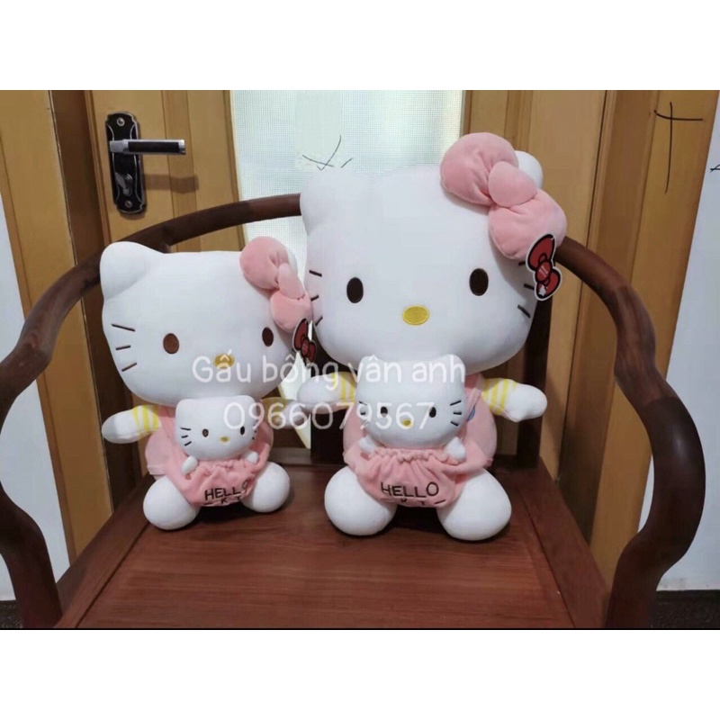 Gấu Bông Hello Kitty Hàng Chuẩn Nhập , Quà tặng Siêu Đáng Yêu Cho Bé
