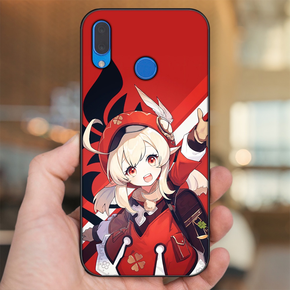 Ốp lưng Huawei Nova 3, Nova 3i, Nova 3e, P20 Lite viền đen in hình Klee Genshin Impact