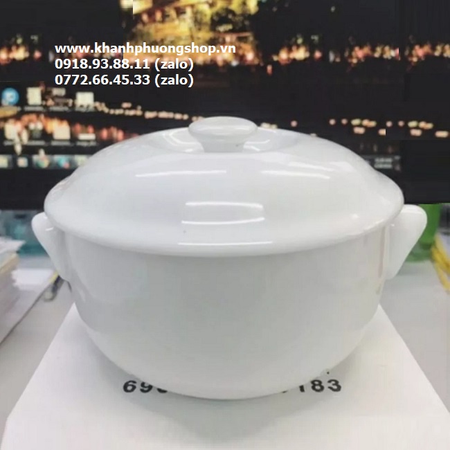 Thố sứ đựng canh cao cấp sứ Minh Long - thố sứ đựng canh cao cấp Minh Long