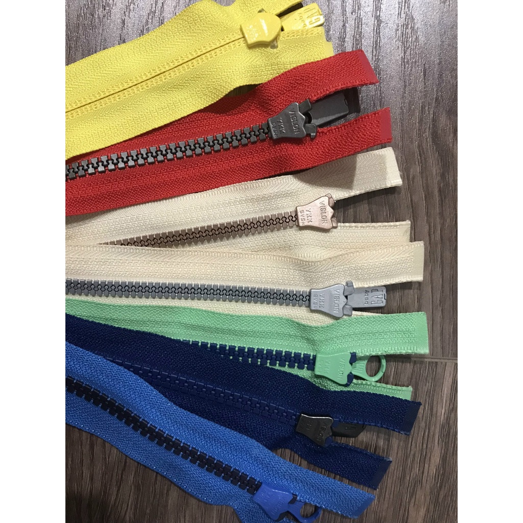 30cm~38cm)Dây kéo YKK,OBO, IDEAL, XBL cho áo khoác, dây kéo túi xách dài loại tốt, hàng vnxk.