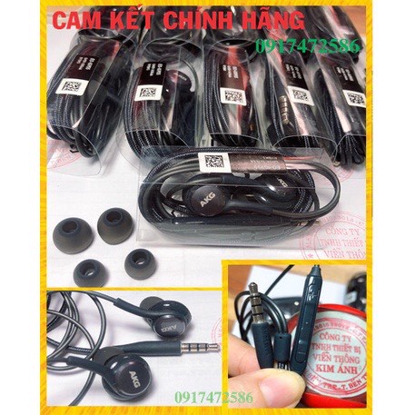 Tai nghe Samsung S8 hiệu AKG, châm cắm 3.5ly, Hàng Chính Hãng
