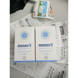 Menevit tăng cường khả năng sinh sản, bồi bổ tinh trùng, giúp nam giới chuẩn bị trước khi sinh con, Hộp/Chai 90 viên