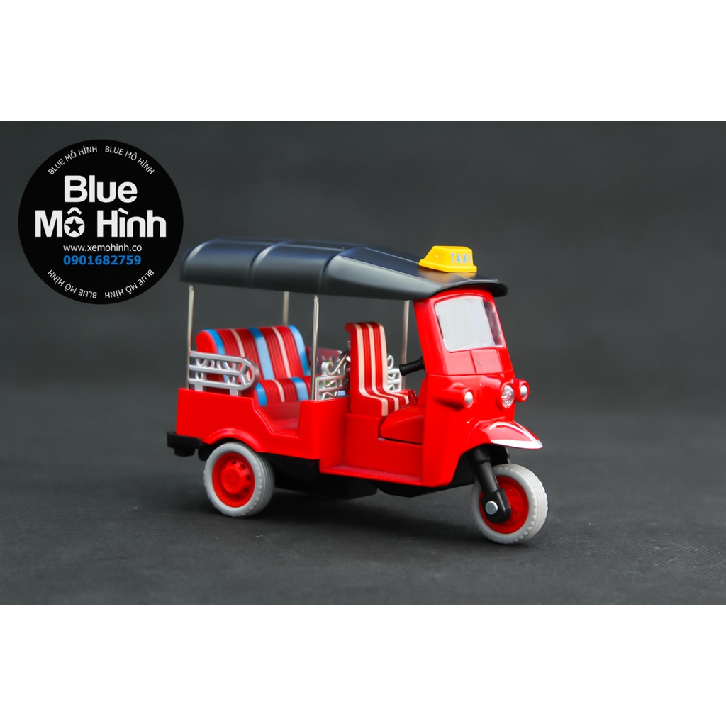 Xe mô hình taxi tuk tuk Thái Lan bằng kim loại