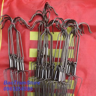 (Rẻ nhất) Móc inox 3 dây dùng treo chậu hoa lan, cây cảnh dài 90cm tại thietbinhavuon- hàng đẹp - giao hàng nhanh.