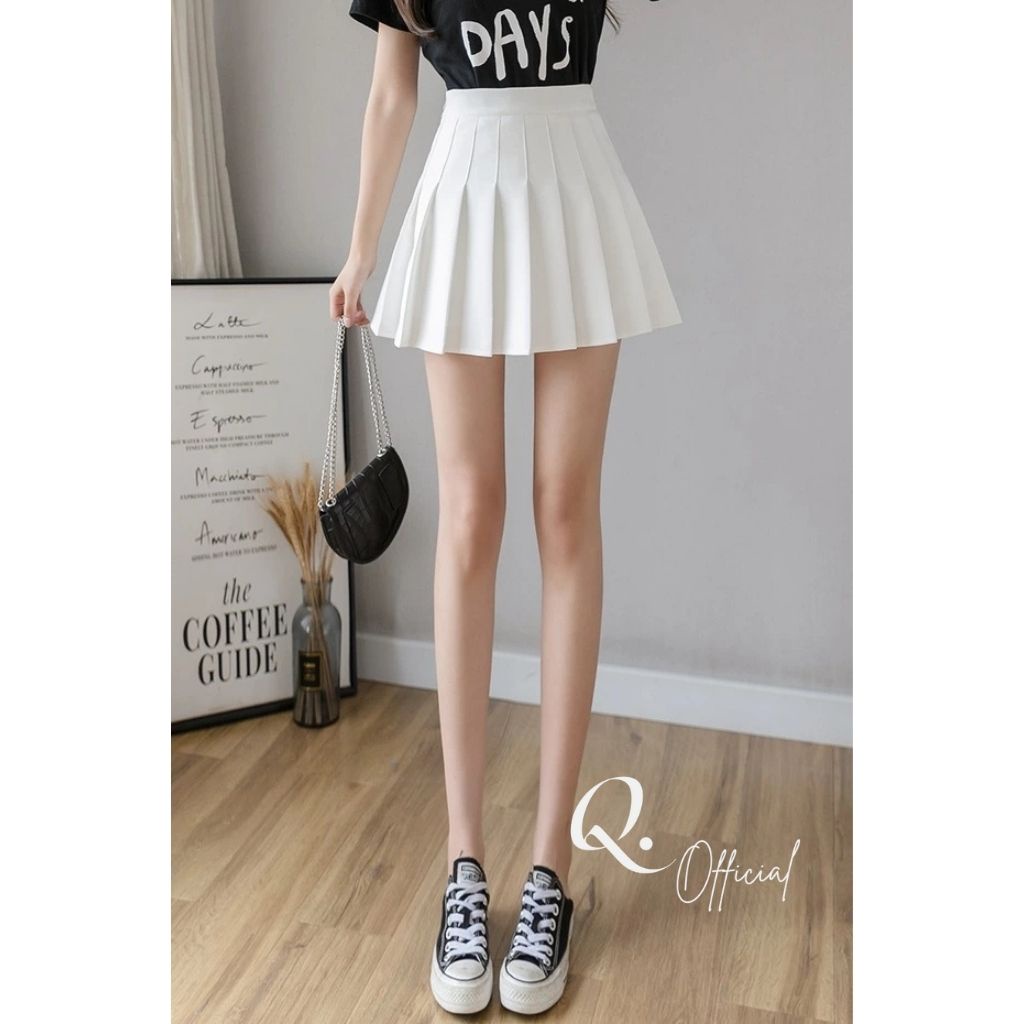 Chân Váy Tennis Xếp Ly Ngắn Chữ A Có Lót Quần Siêu Xinh