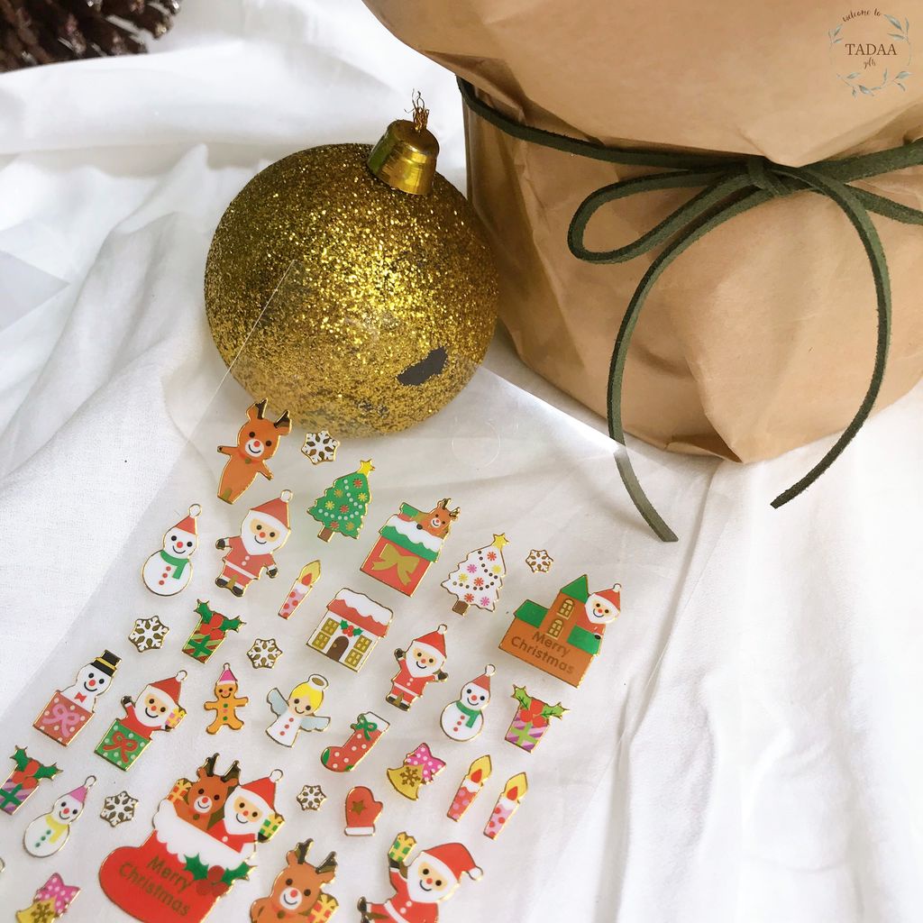 STICKER DÁN CUTE CHỦ ĐỀ NOEL, GIÁNG SINH, sticker dán cute trang trí chủ đề Noel, Giáng sinh
