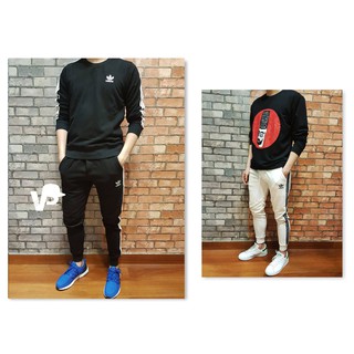 Quần jogger 3 sọc logo adidas thêu