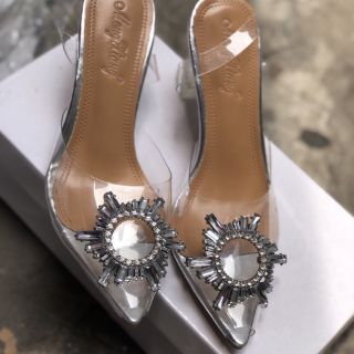 Guốc cao gót trong suốt!!!!combo