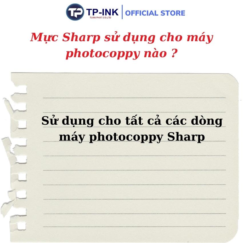 Mực đổ photo,mực đổ cho máy photo Sharp AR 200/202/5516/5520/5618/5623 Nhật- Đậm nét, ít thải