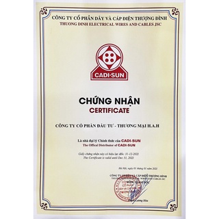 HÀNG MỚI VỀ - 20 MÉT DÂY ĐIỆN TRÒN 4 RUỘT MỀM - VCTF 4x0.75 mm2 - Cadisun chính hãng