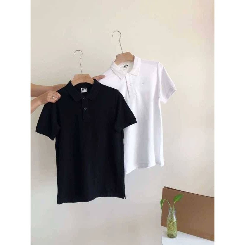 [POLO] Áo POLO nam ngắn tay  ba màu trơn basic vải Cotton cá sấu cao cấp xuất xịn dệt bo dày dặn chuẩn form | BigBuy360 - bigbuy360.vn