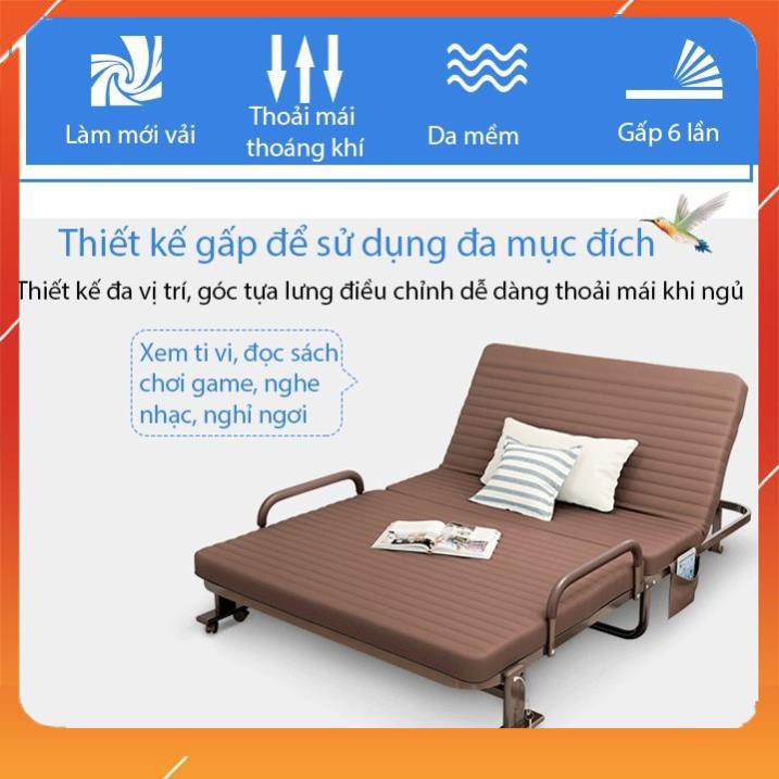 Giường Sofa Gấp Gọn Cao Cấp - Giường Xếp Thông Minh Phong Cách Hàn Quốc