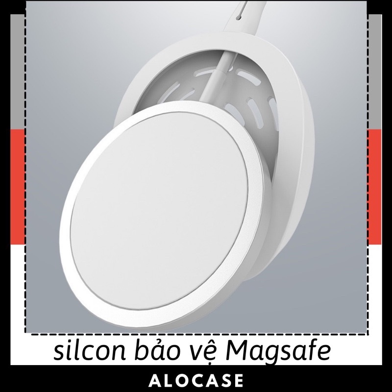 bọc silicone bảo vệ cho sạc không dây