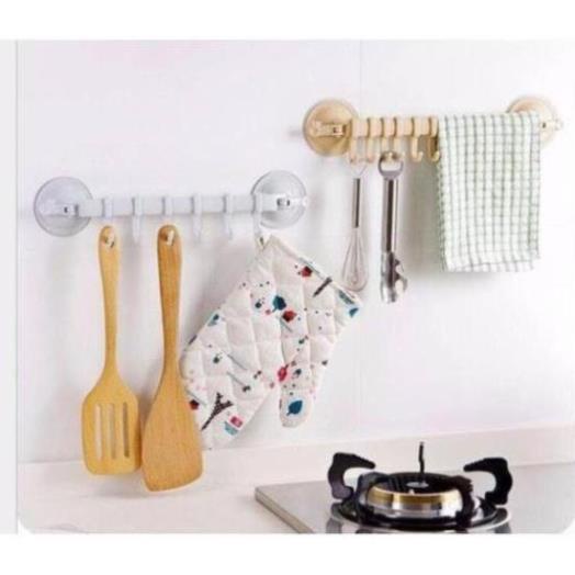 Móc treo đồ nhà tắm hút chân không 2 đầu chắc chắn, tiện lợi - TongkhoGiaDung.VN