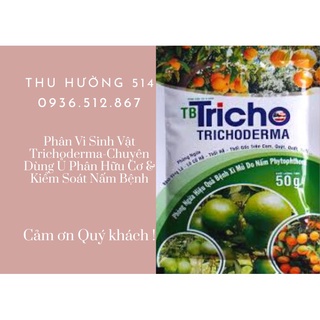 Phân Vi Sinh Vật Trichoderma-Chuyên Dùng Ủ Phân Hữu Cơ & Kiểm Soát Nấm Bệnh (50G)