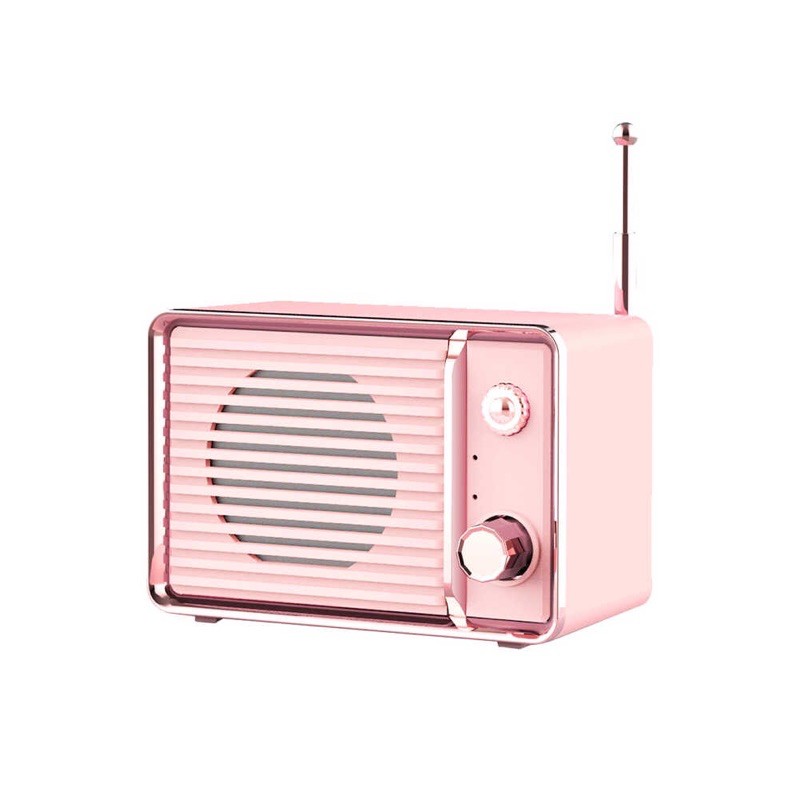 Loa radio kiểu dáng retro vintage âm thanh tốt nhỏ gọn rất xinh