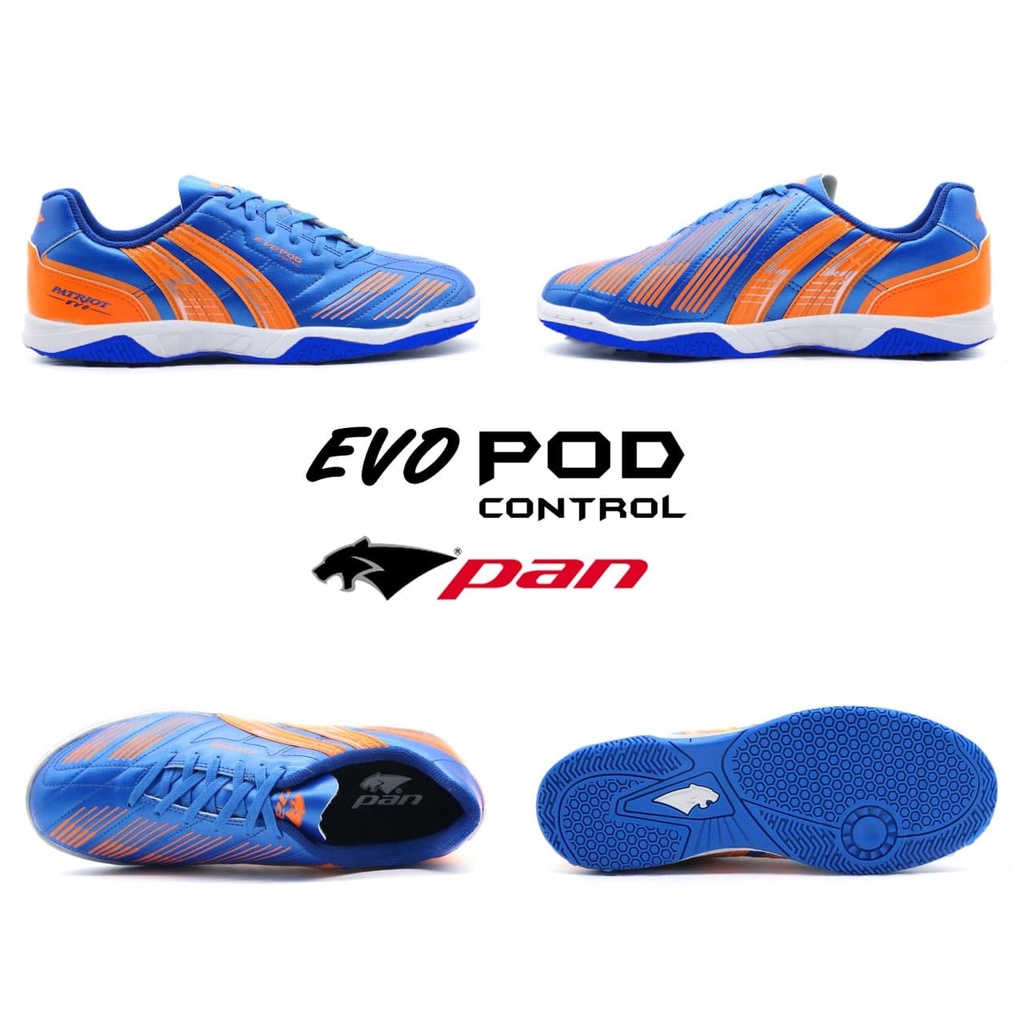 Giày thể thao, Giày bóng đá đế bằng Pan Patriot Evo IC - Dungcusport , mẫu mới năm 2022 hàng Thái