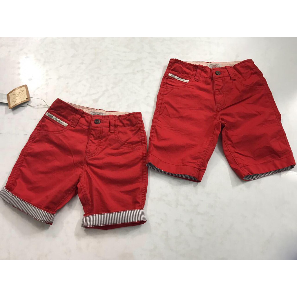 Quần Short kaki cuộn Replay bé trai