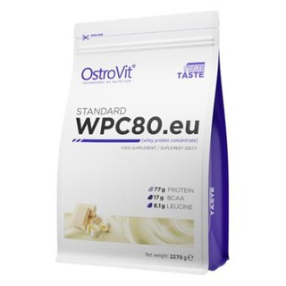 Sữa Tăng Cơ, Phát Triển Cơ, Bổ Sung Protein Ostrovit Standard WPC80 Whey Protein Concentrate (2.27kg) 75 Lần Dùng