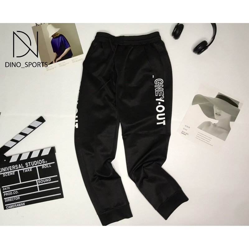 Quần jogger thể thao nam nữ DINO SPORT Quần dài nam thu đông hottrend 2022