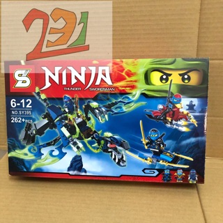 Mẫu Xếp Hình Ninja Rồng Chiến Ác Thú SL Sy395
